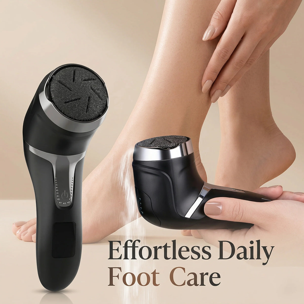 Electric Foot File Rechargeable Dust Collection Callus Removal