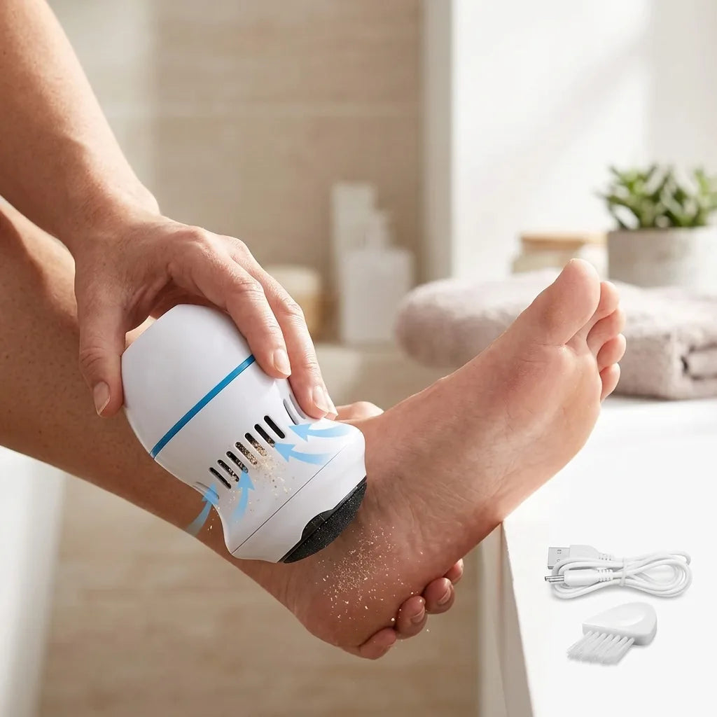 Electric Foot Grinder Rechargeable Multi-Speed Washable Heads