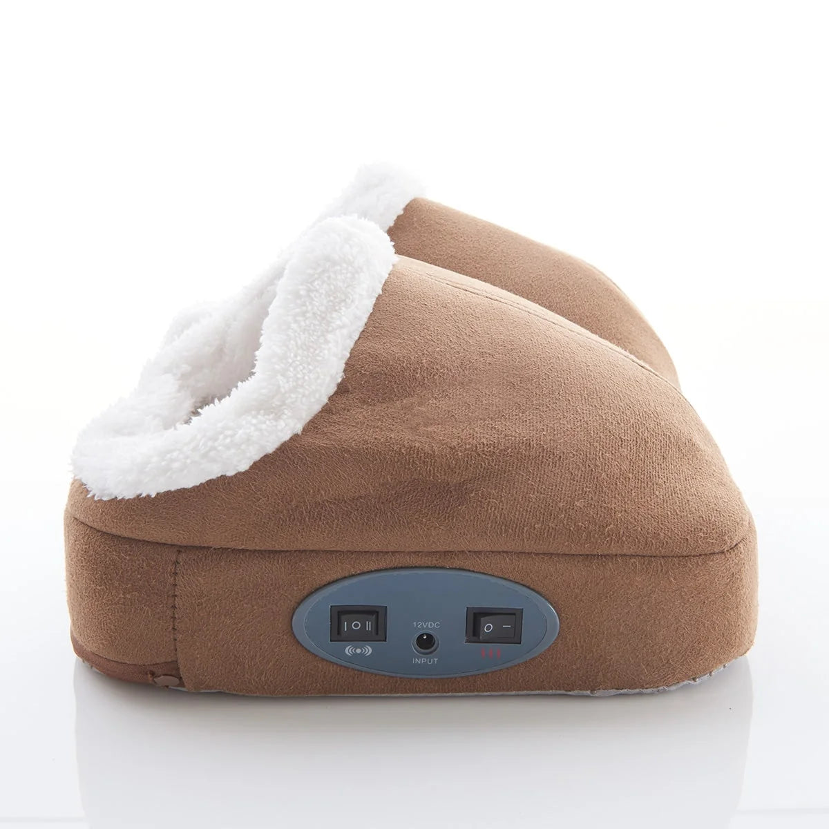 Electric Foot Massager Heated & Vibrating Fleece Lined