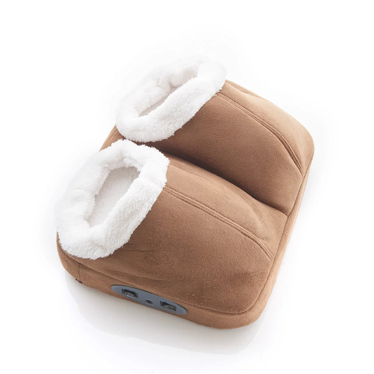 Electric Foot Massager Heated & Vibrating Fleece Lined