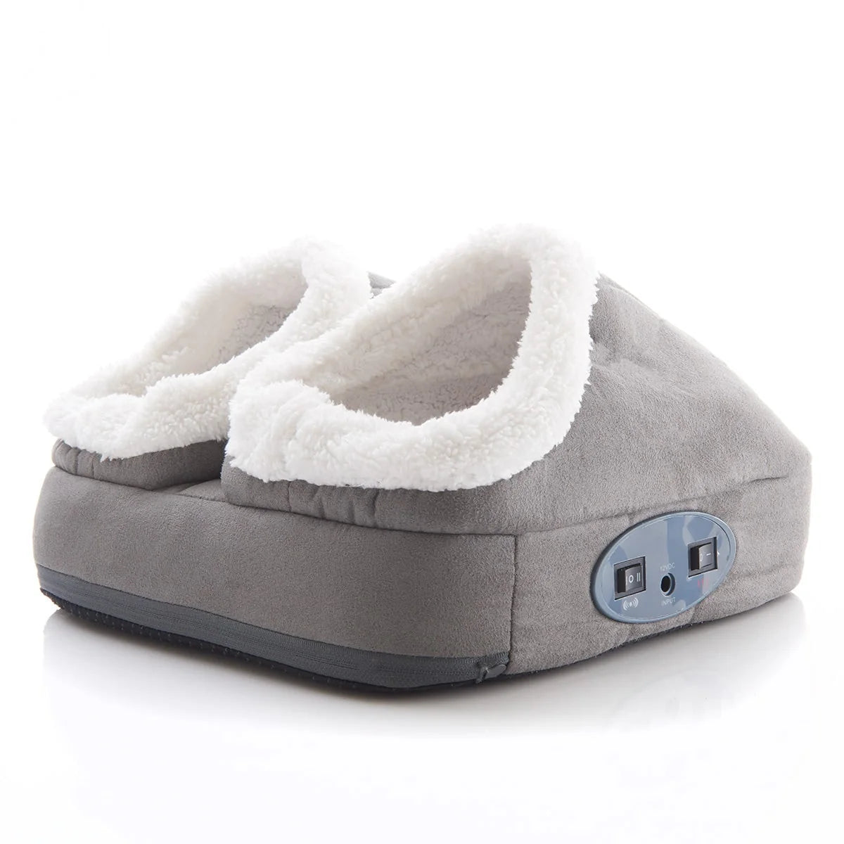 Electric Foot Massager Heated & Vibrating Fleece Lined