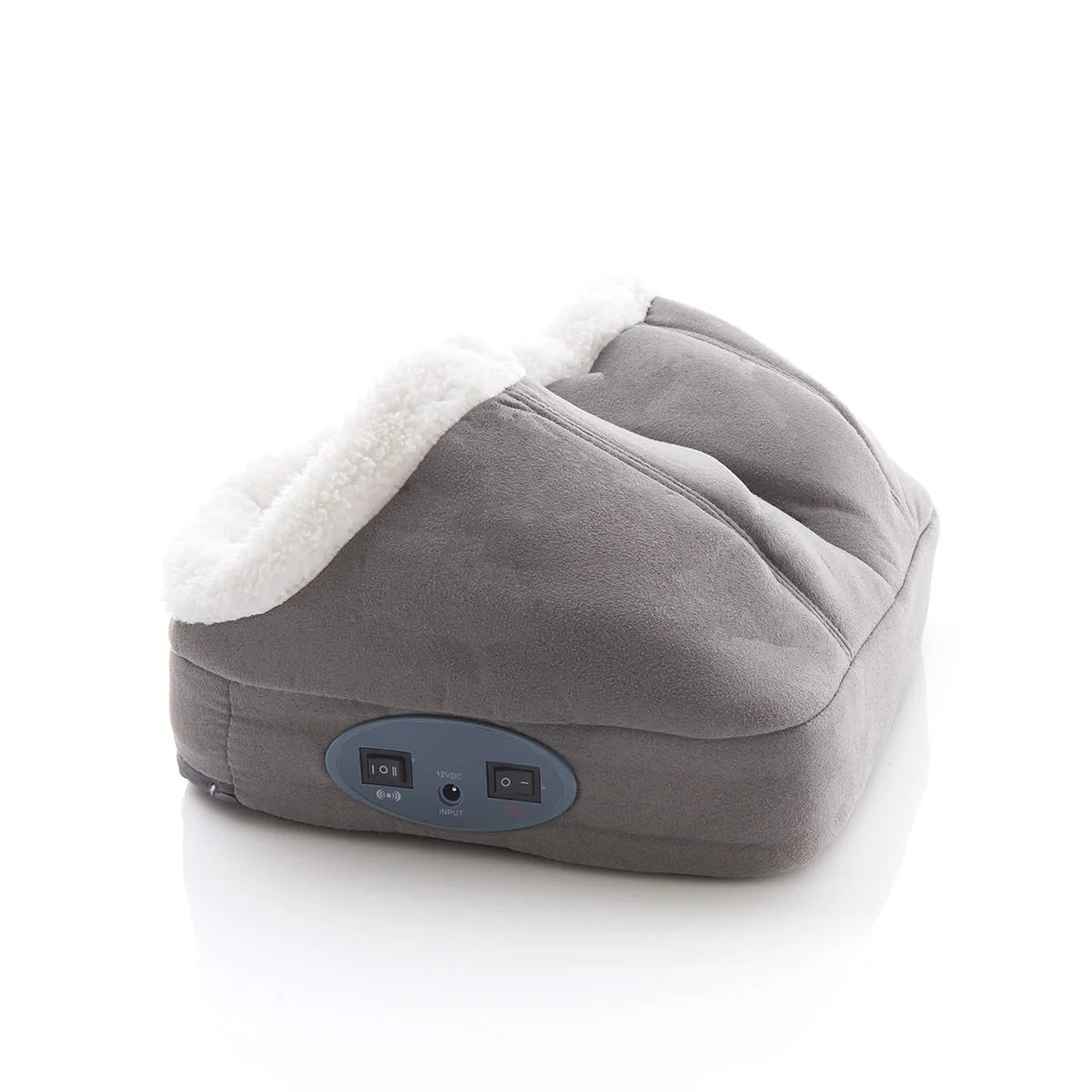 Electric Foot Massager Heated & Vibrating Fleece Lined