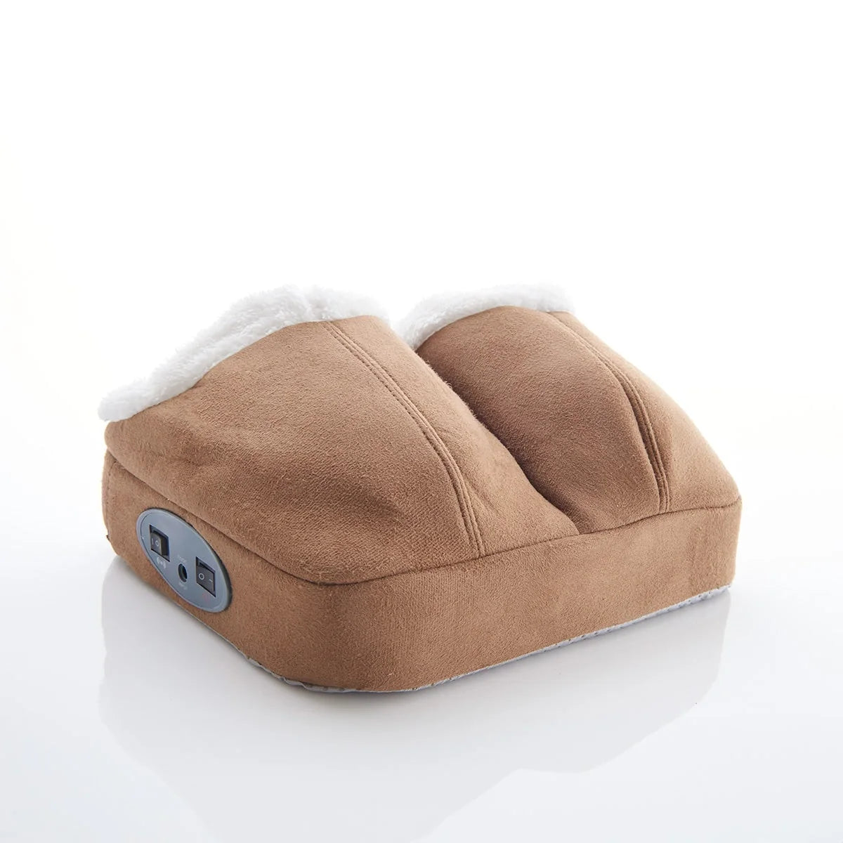 Electric Foot Massager Heated & Vibrating Fleece Lined