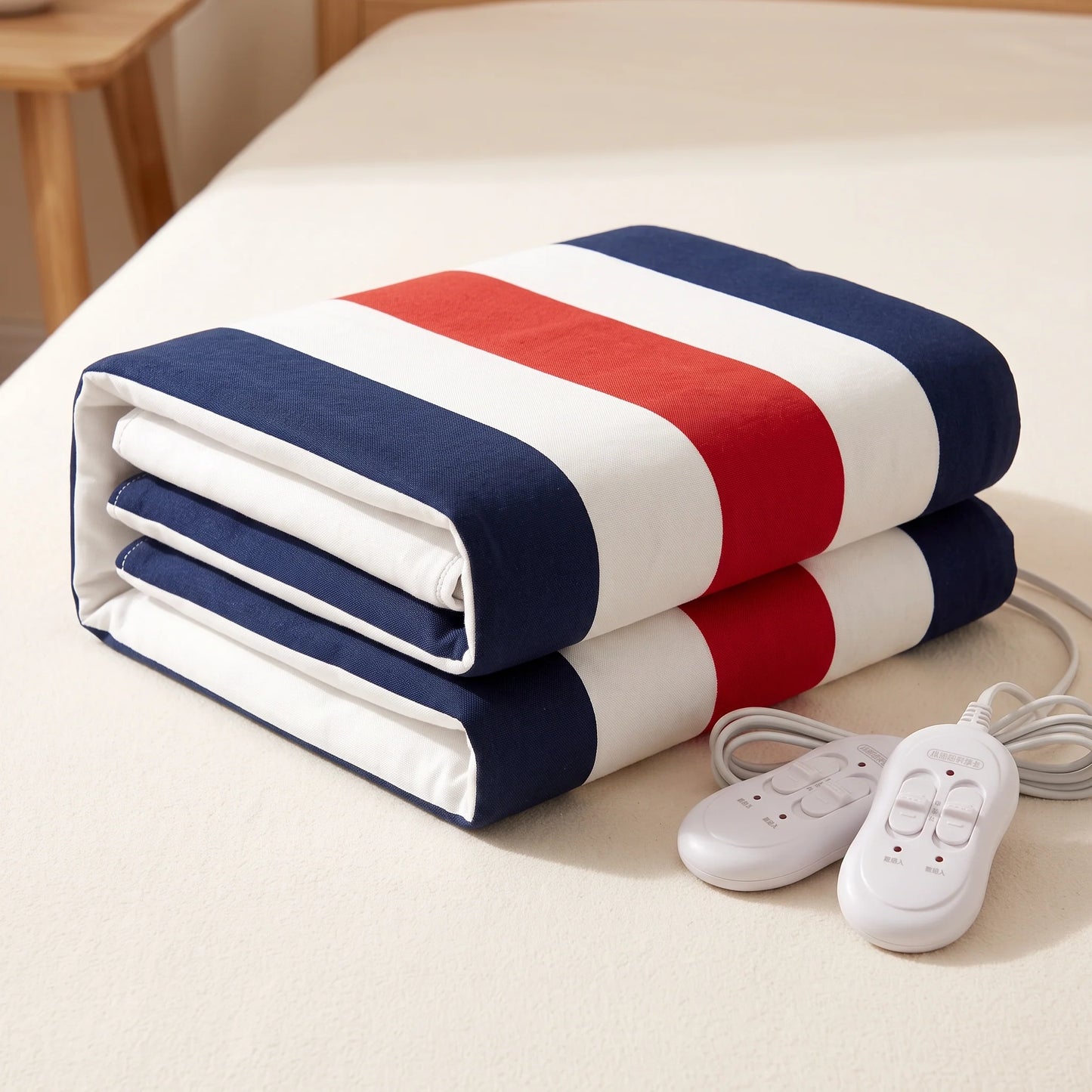 Electric Heated Underblanket Soft Fleece Two Heat Settings