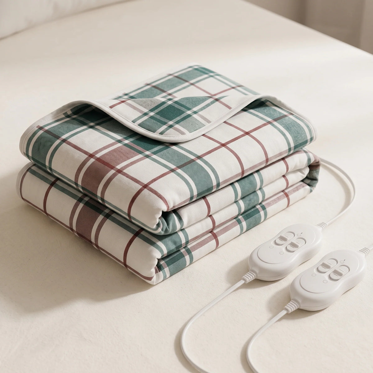 Electric Heated Underblanket Soft Fleece Two Heat Settings