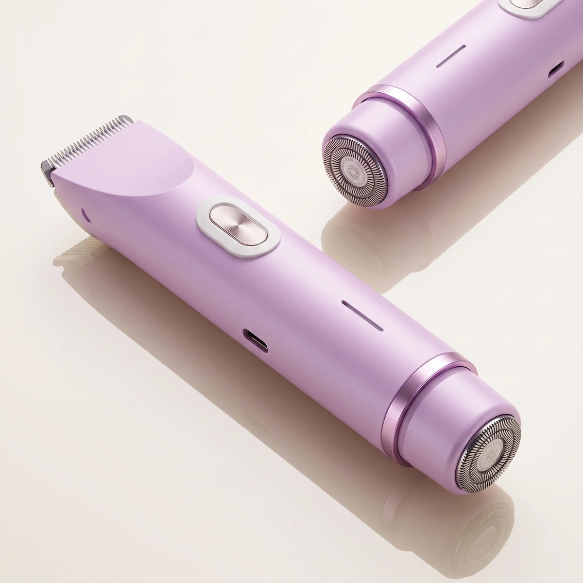 Electric Shaver & Bikini Trimmer Cordless Dual-Head Wet/Dry