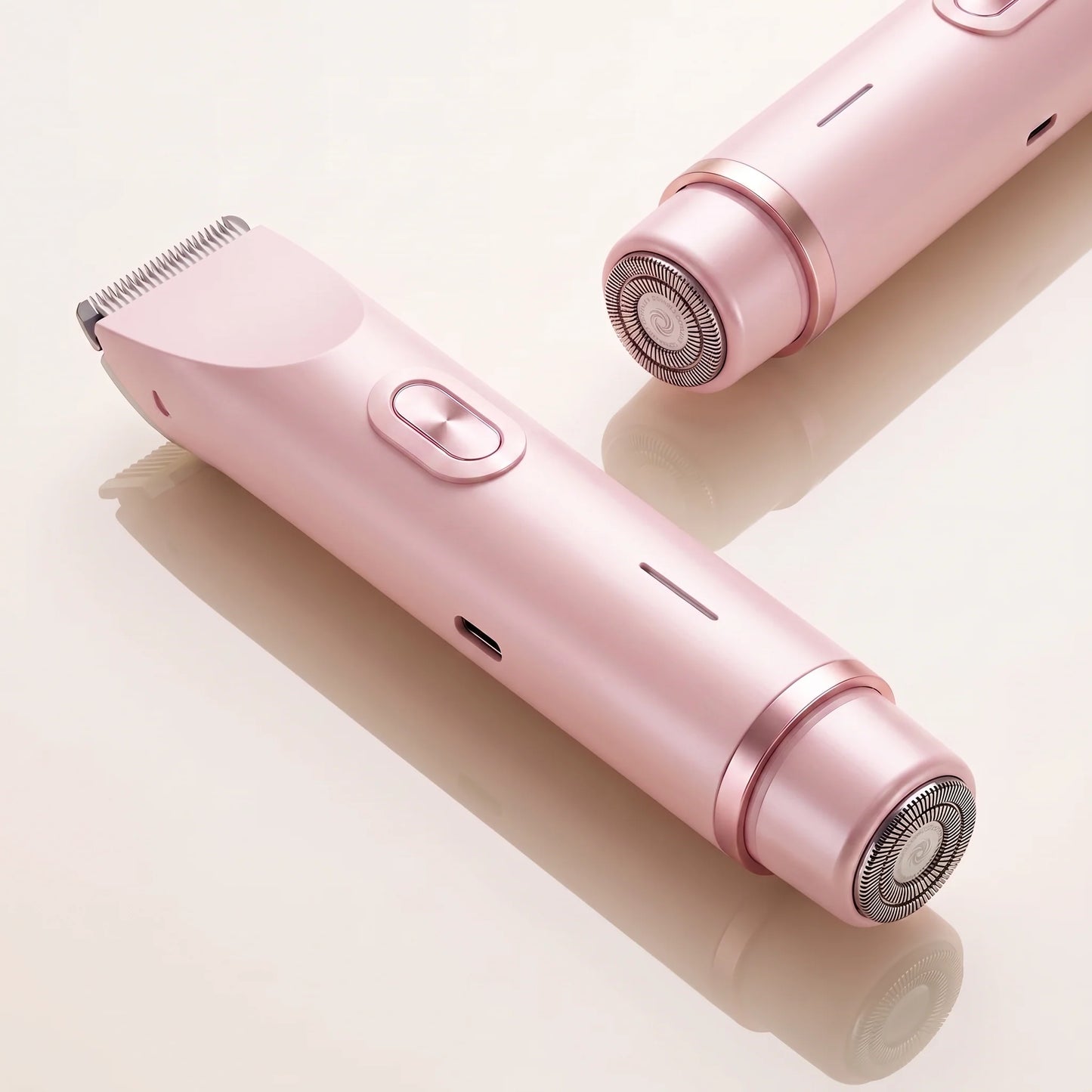 Electric Shaver & Bikini Trimmer Cordless Dual-Head Wet/Dry