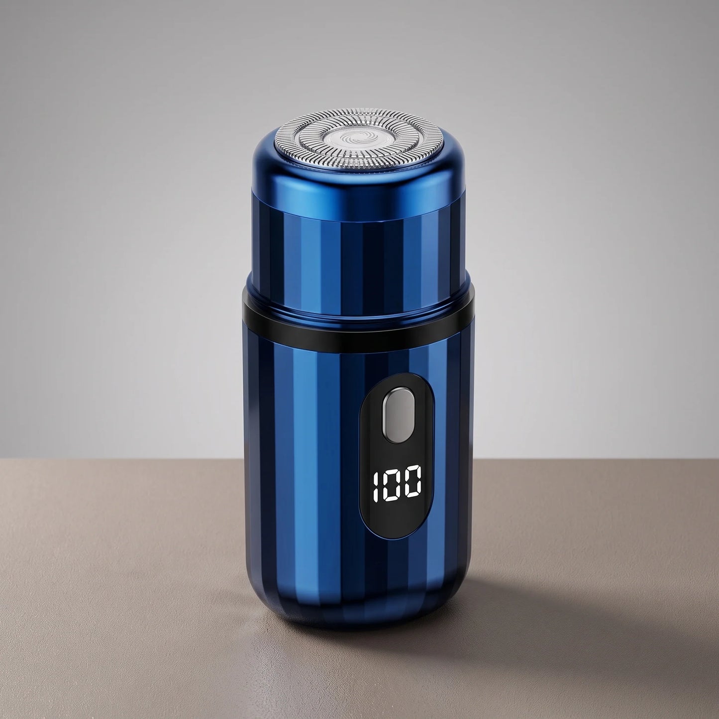 Electric Shaver Compact Three-Head LED Battery Display