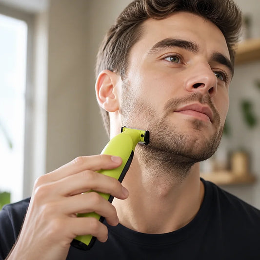 Electric Shaver Waterproof Washable USB Rechargeable 60 Minute Battery