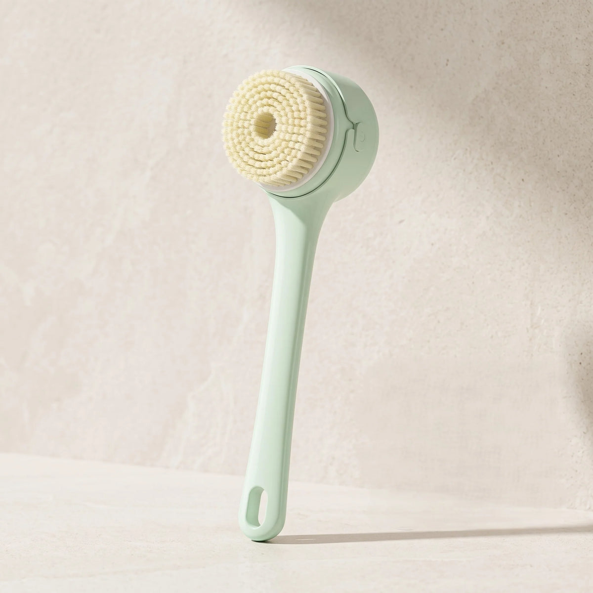 Electric Shower Brush Rotating 5 Heads Long Handle