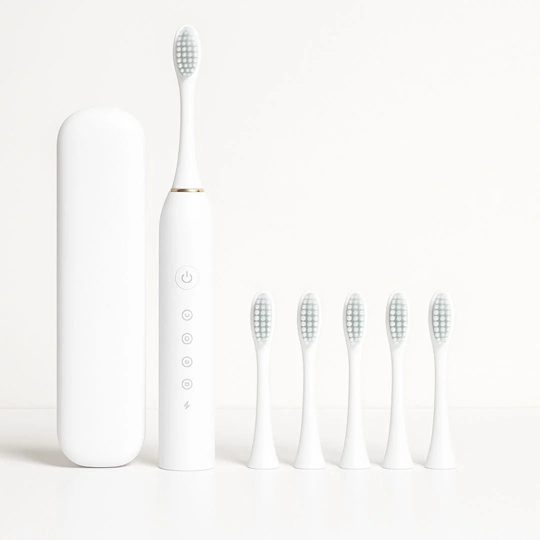 Electric Toothbrush Rechargeable Sonic 6 Modes Wireless Charging