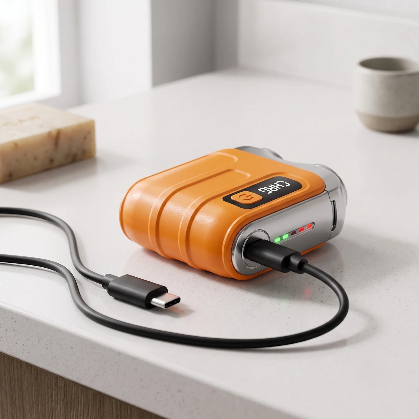 Electric Travel Shaver Twin Blade Rechargeable