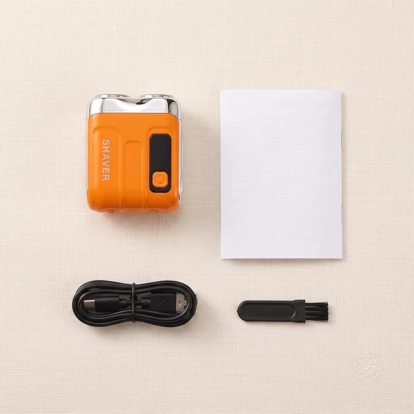 Electric Travel Shaver Twin Blade Rechargeable