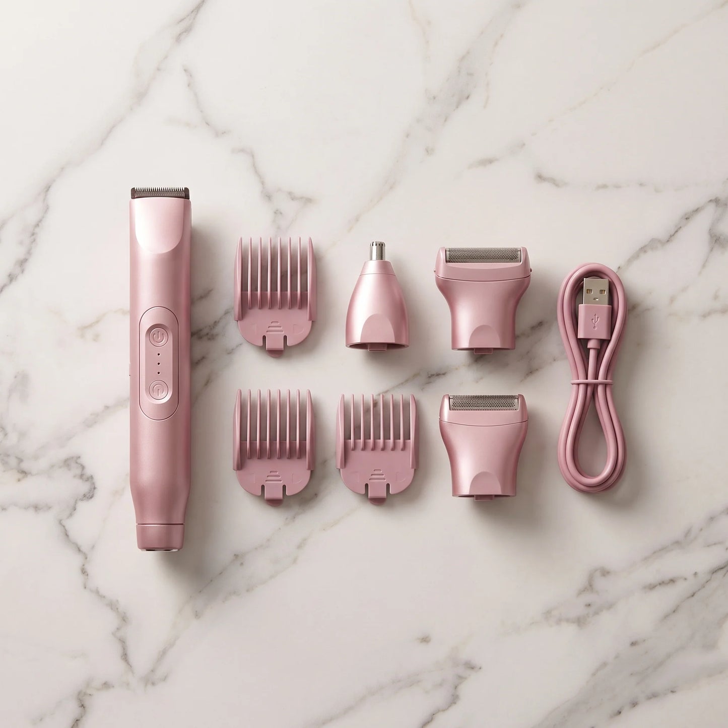 Electric Trimmer 3-in-1 Hypoallergenic Foil USB Rechargeable