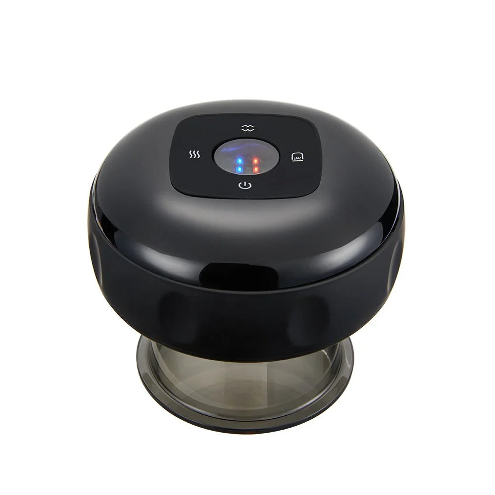 Electronic Cupping Massager Cordless Red Light Therapy