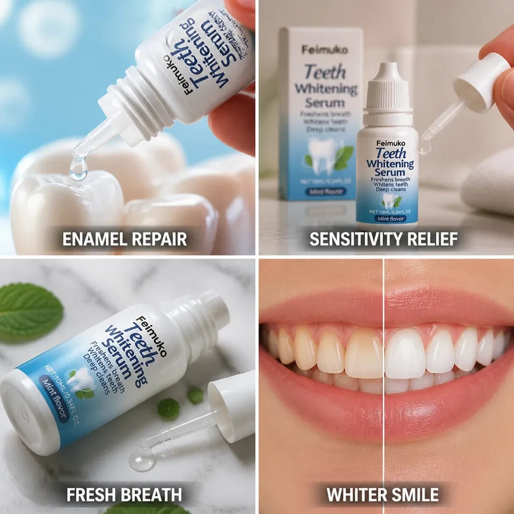 Enamel Repair Serum Nano-Hydroxyapatite Sensitivity Relief & Brightening