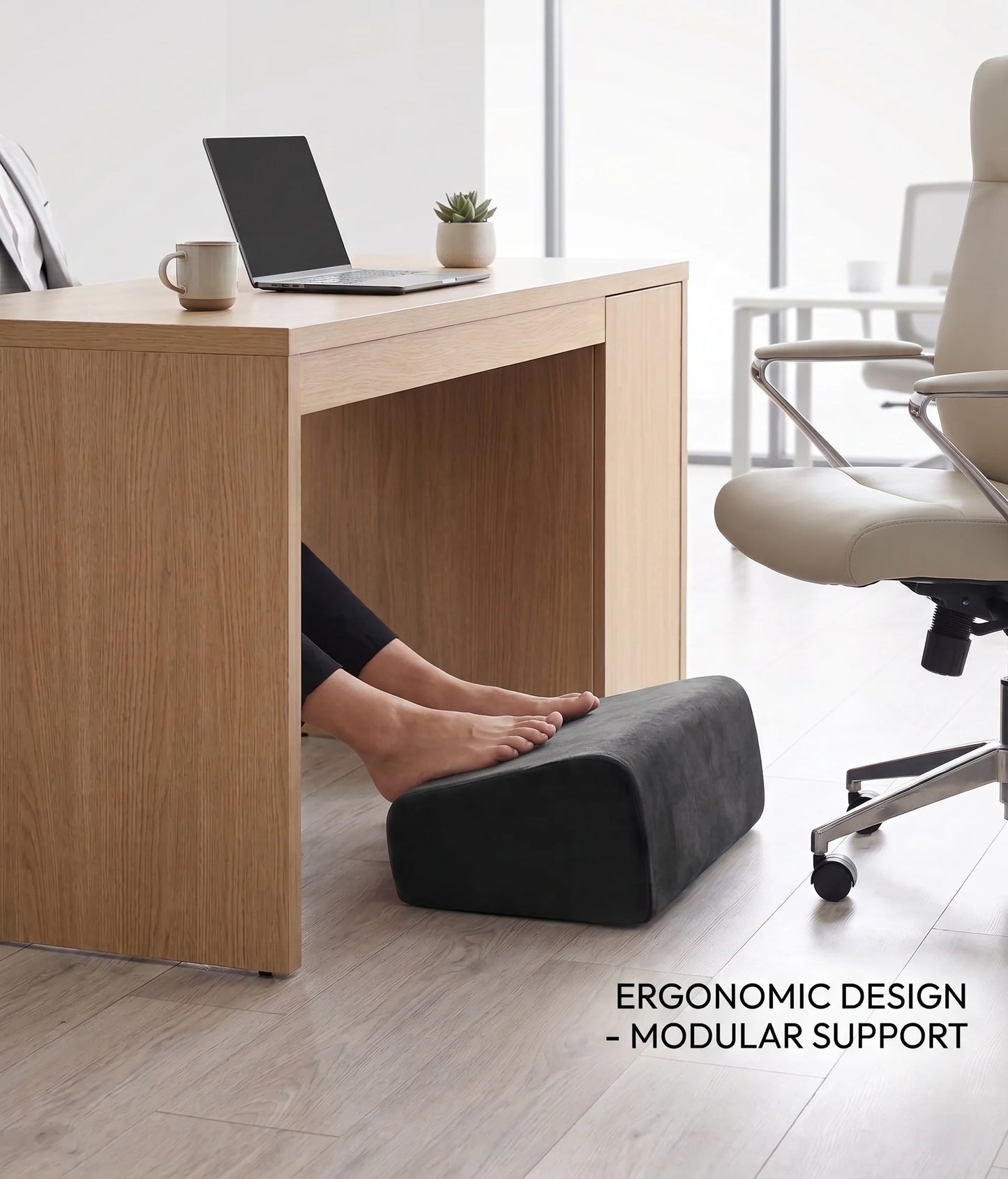 Ergonomic Foot Rest 3-Level Adjustable Posture Support