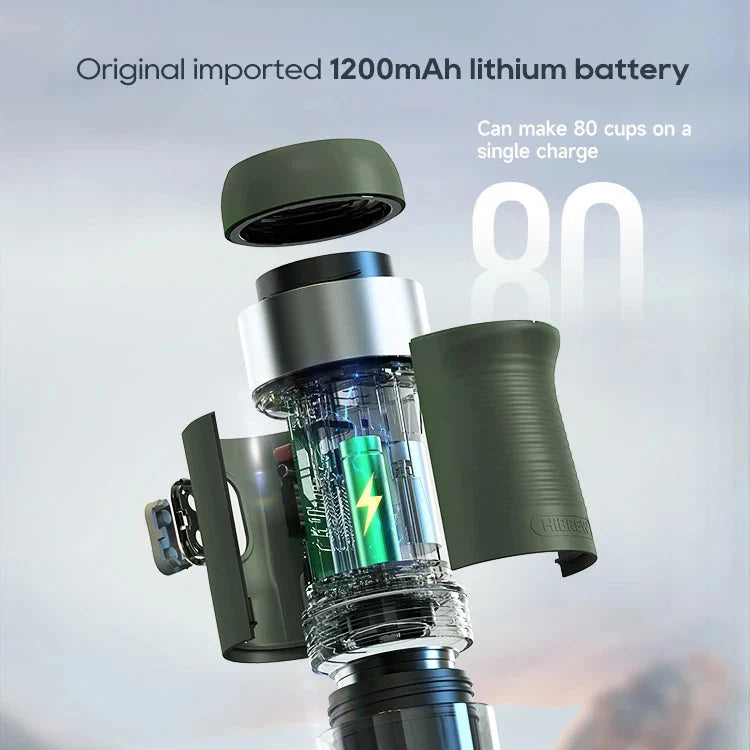 Espresso Maker 15-Bar USB Rechargeable