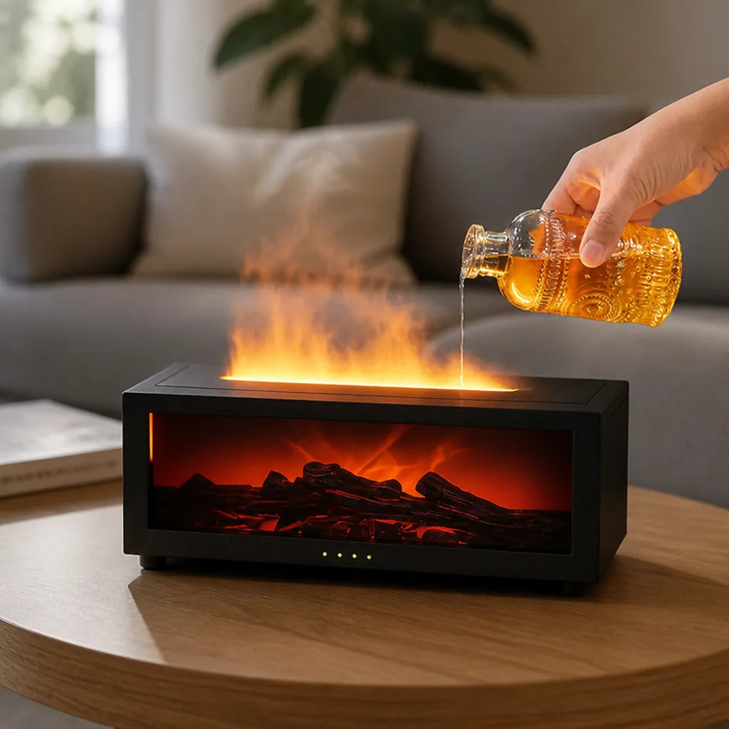 Essential Oil Diffuser Silent Ultrasonic Calming Mist