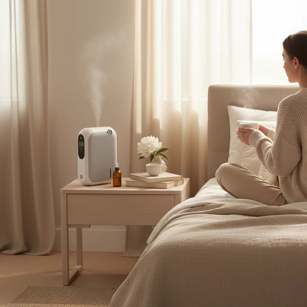 Essential Oil Diffuser Ultrasonic & Silent Multiple Colors