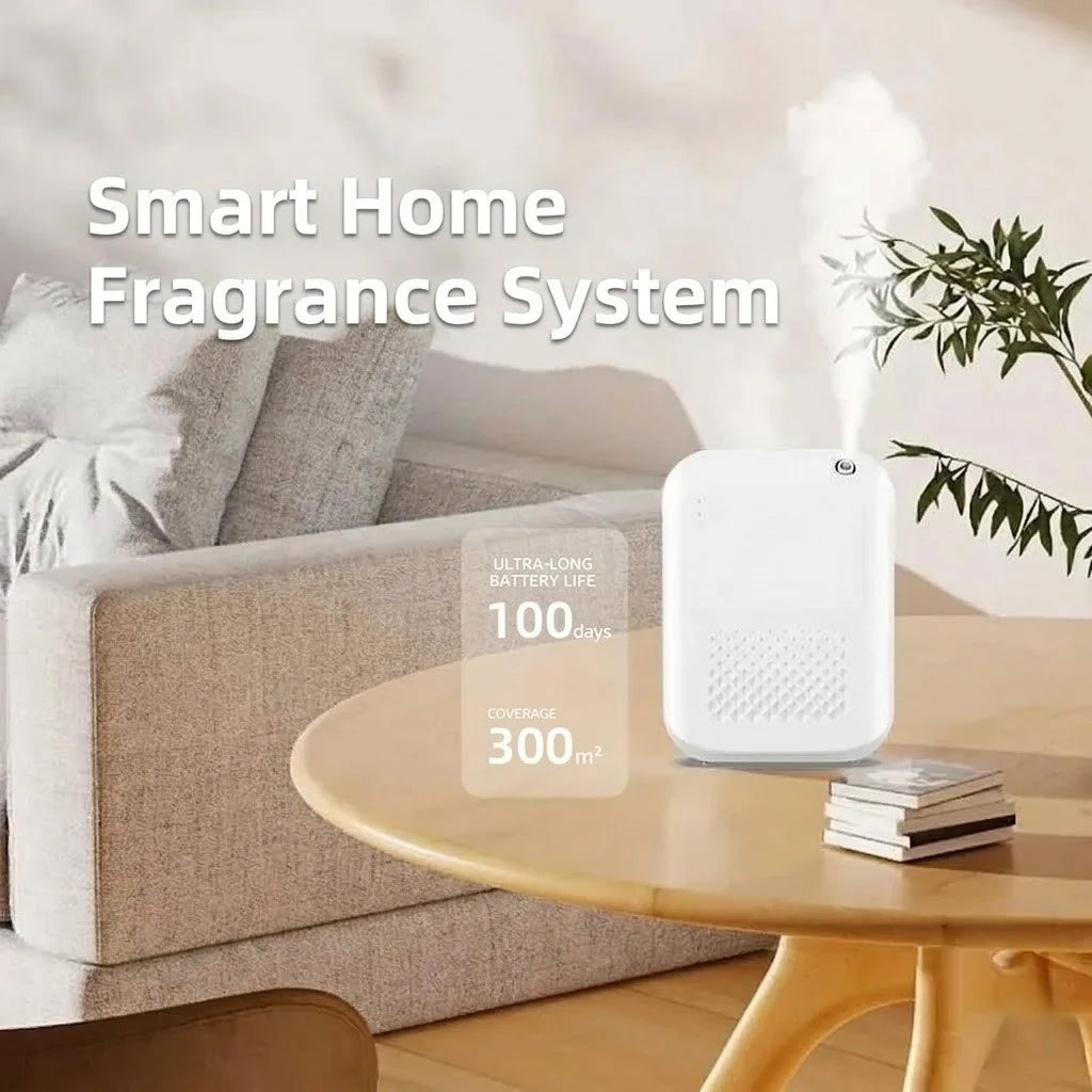 Essential Oil Diffuser Wall Mount Bluetooth & App Plug-In