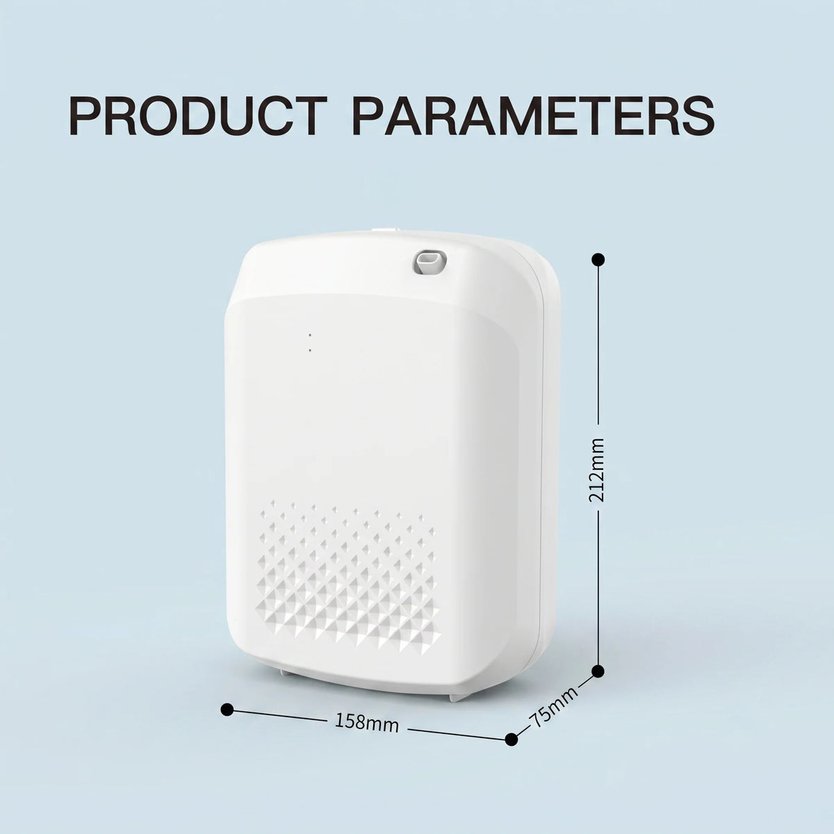 Essential Oil Diffuser Wall Mount Bluetooth & App Plug-In
