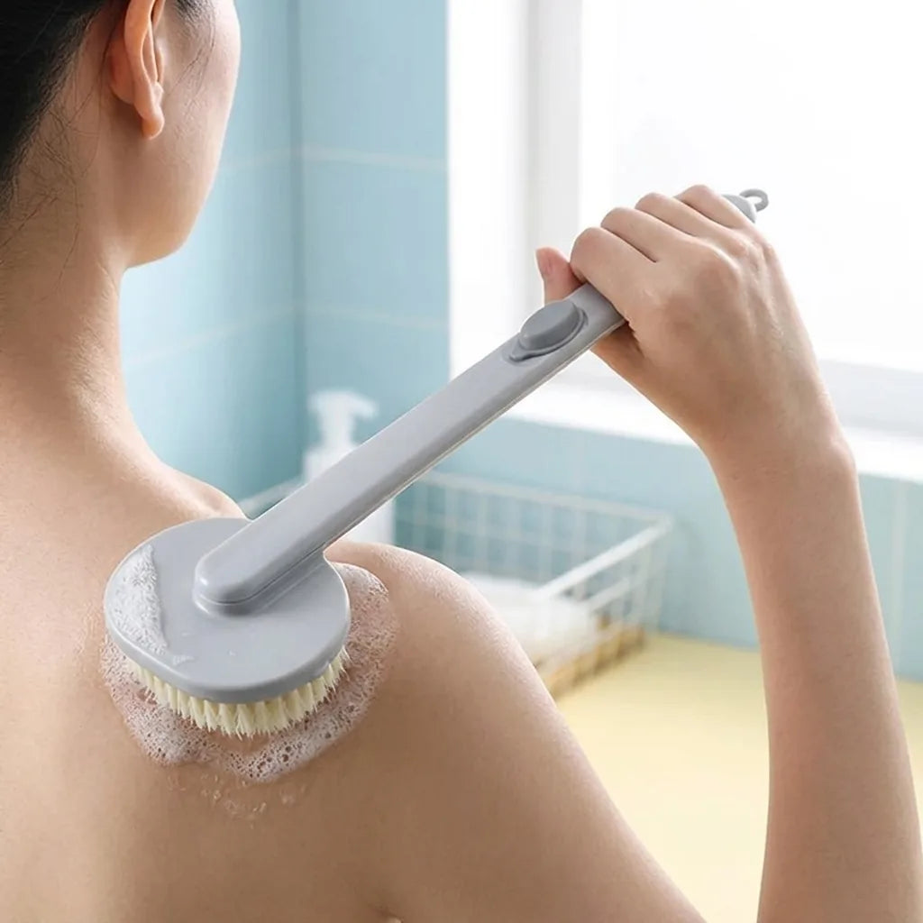 Exfoliating Body Brush Long Handle Natural Bristles