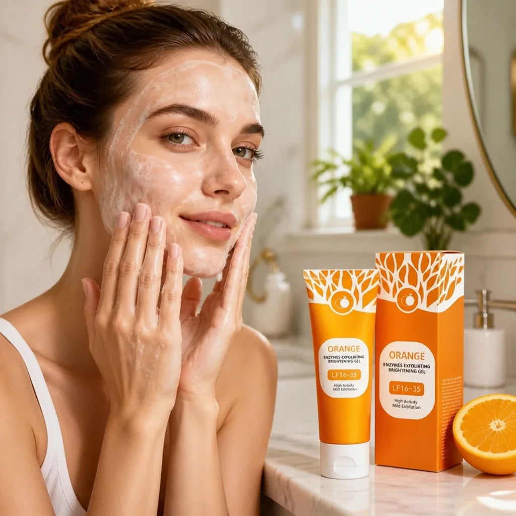 Exfoliating Gel Face & Body Orange Enzyme
