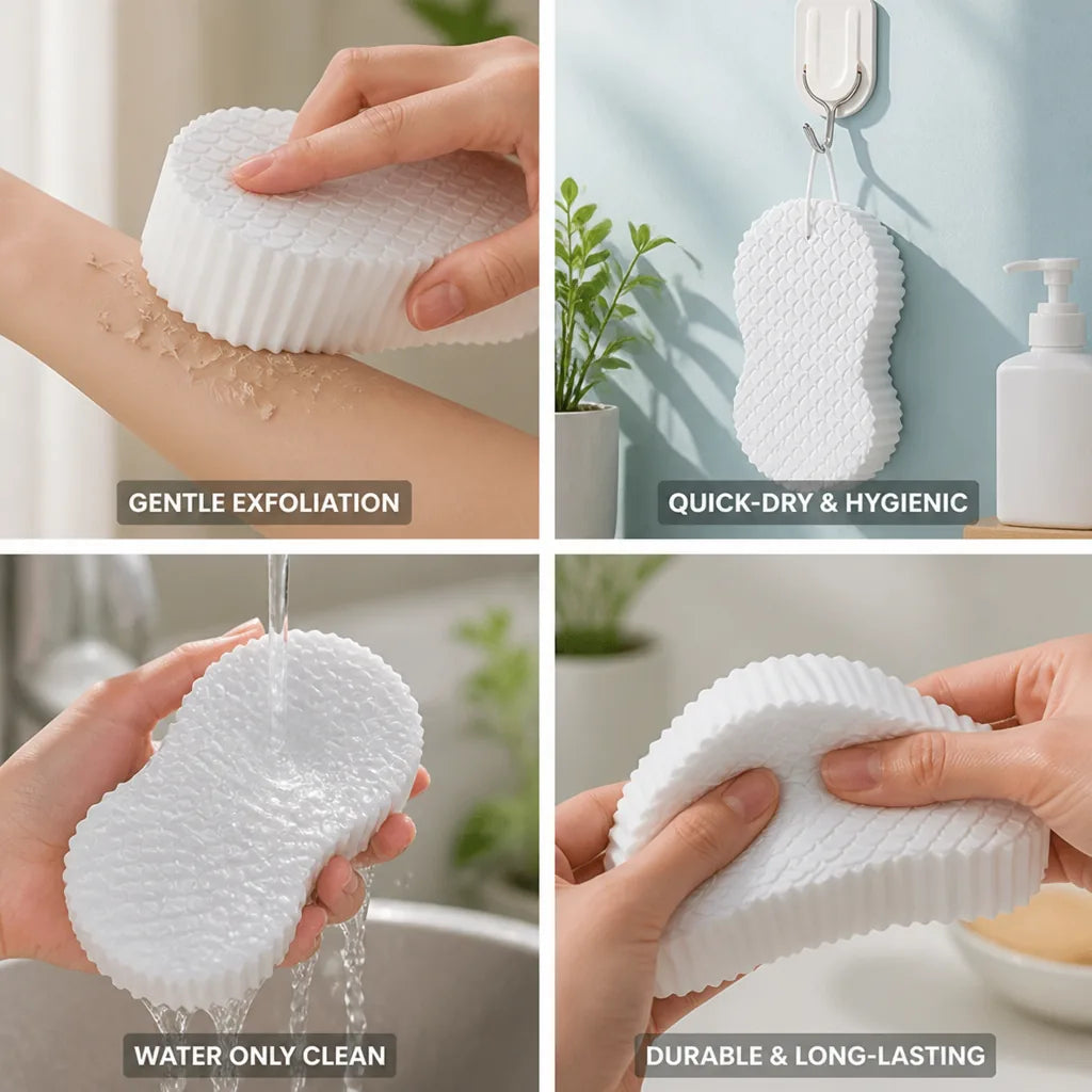 Exfoliating Sponge For Sensitive Skin Water Only
