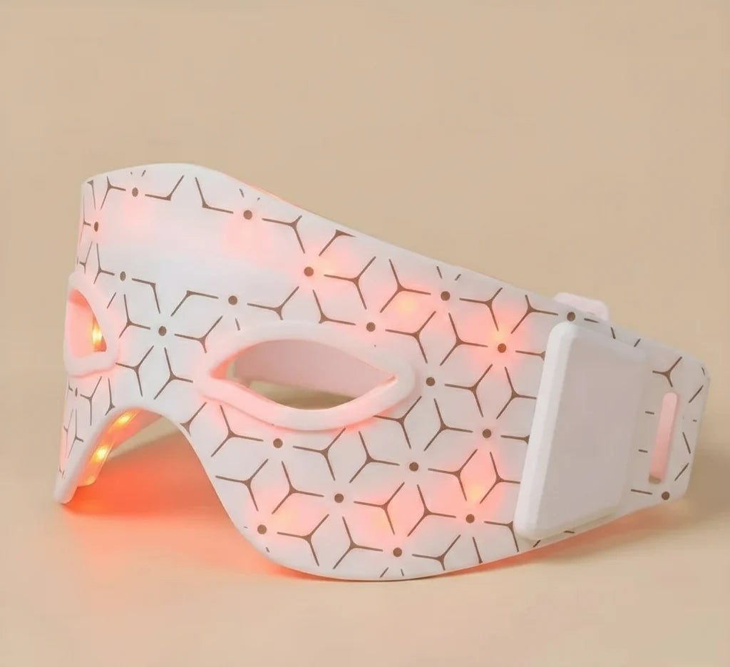 Eye Mask LED Light Therapy Adjustable Strap & Ergonomic Cushion