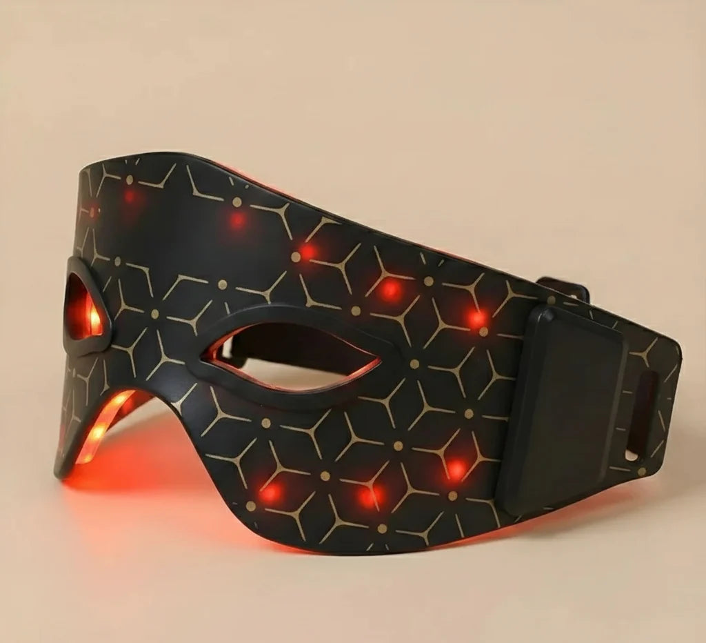Eye Mask LED Light Therapy Adjustable Strap & Ergonomic Cushion