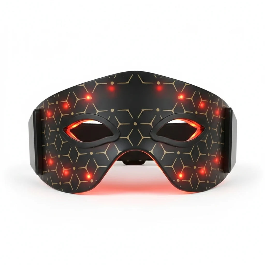 Eye Mask LED Light Therapy Adjustable Strap & Ergonomic Cushion