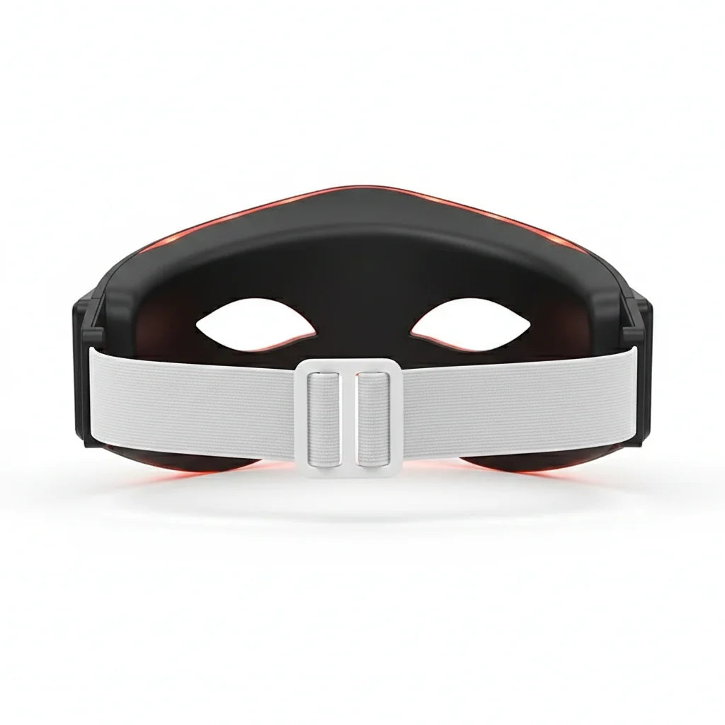 Eye Mask LED Light Therapy Adjustable Strap & Ergonomic Cushion