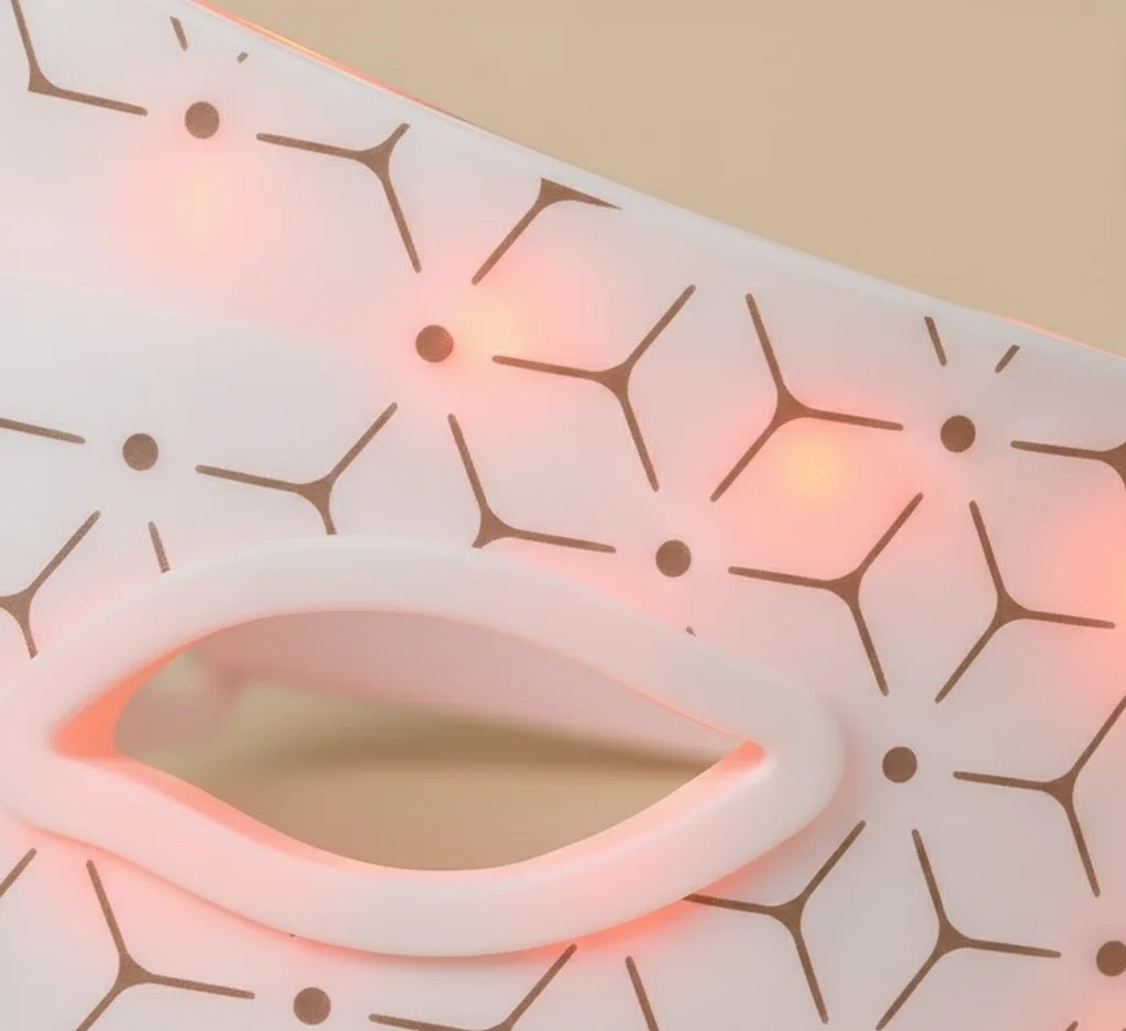 Eye Mask LED Light Therapy Adjustable Strap & Ergonomic Cushion