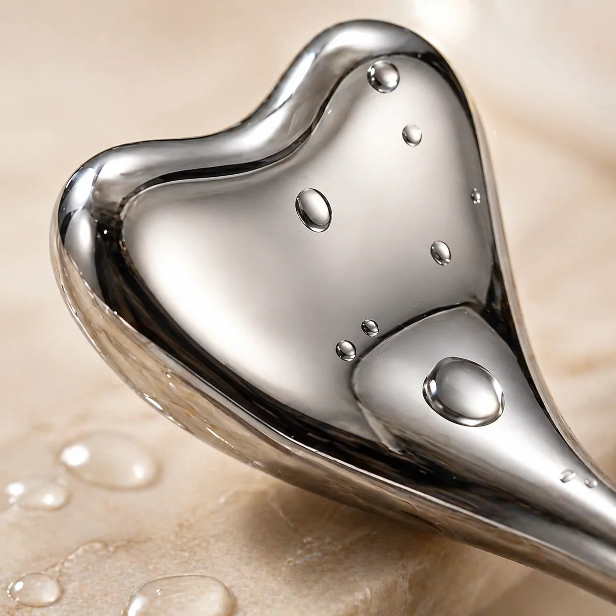 Eye Massage Tool Cooling Stainless Steel Two-Piece