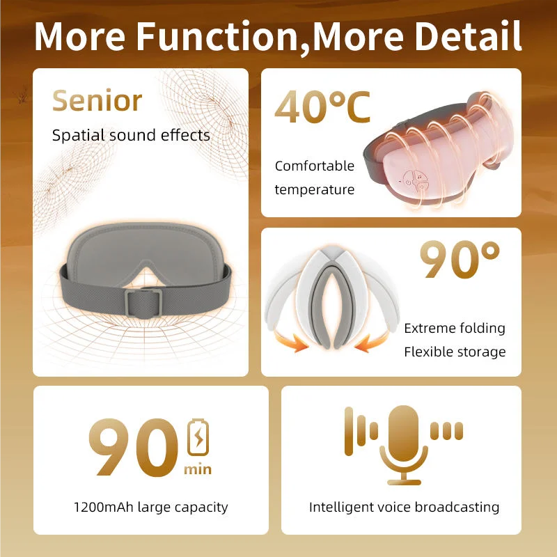 Eye Massager Air Pressure & Warm Compress Rechargeable
