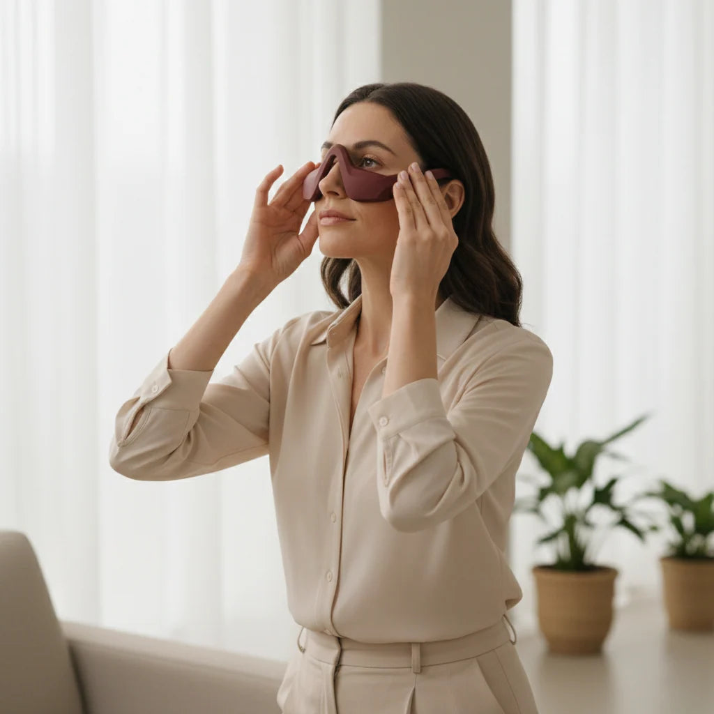 Eye Massager Cordless Adjustable Heat