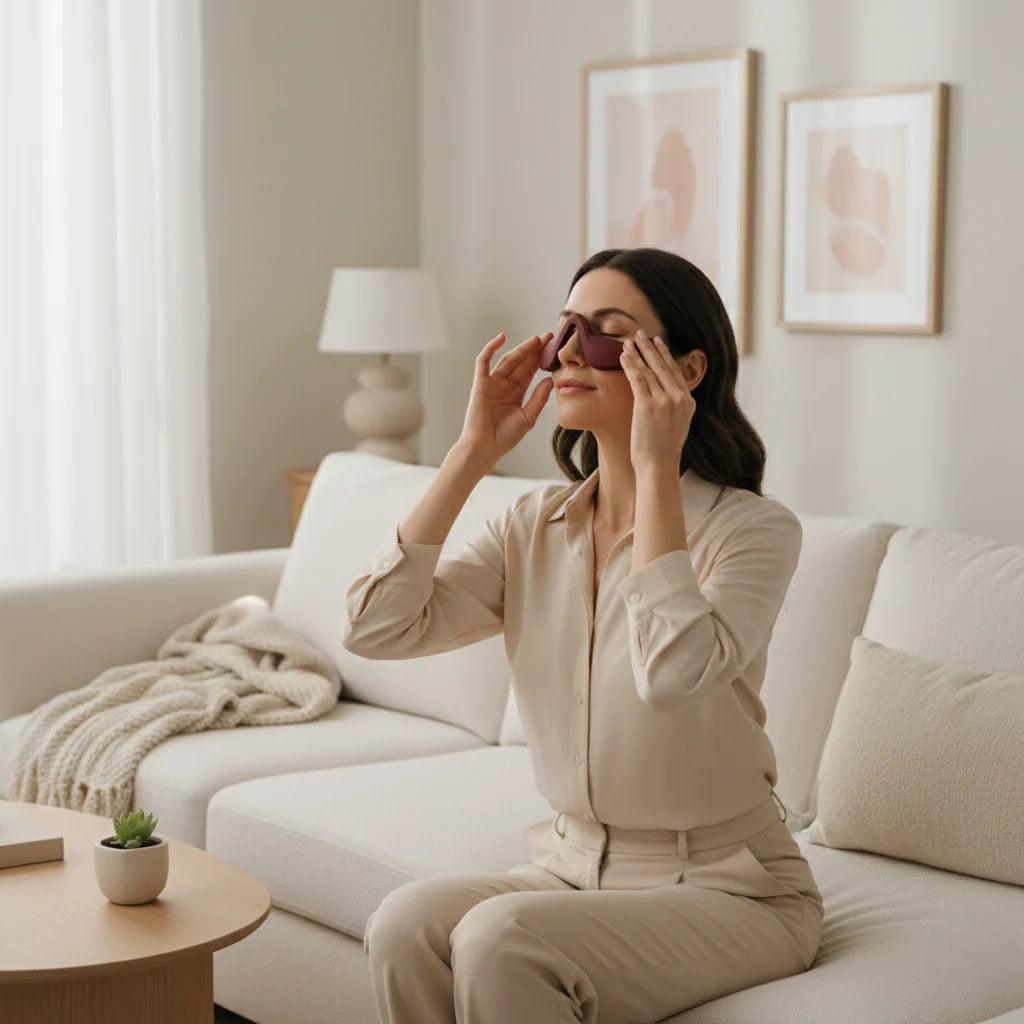 Eye Massager Cordless Adjustable Heat