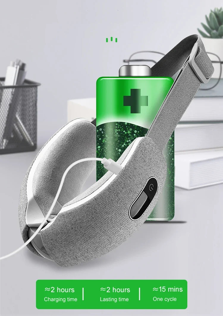 Eye Massager Graphene Heating & Triple Airbag Massage