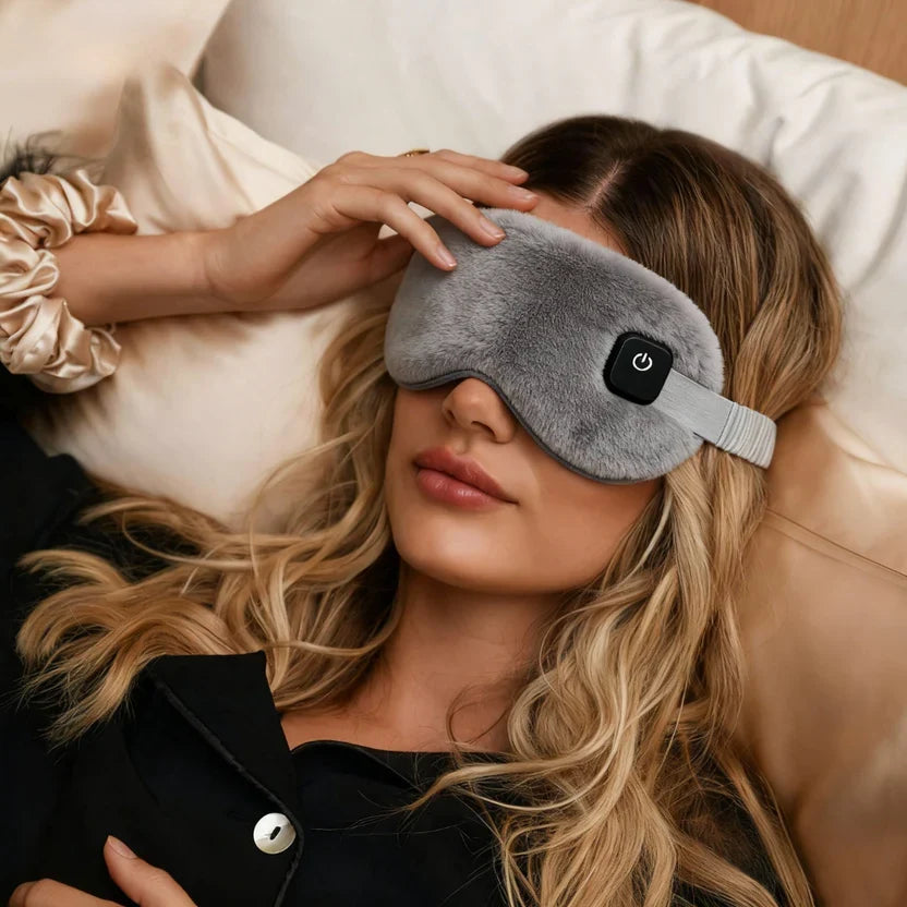 Eye Massager Heat & Vibration USB Rechargeable