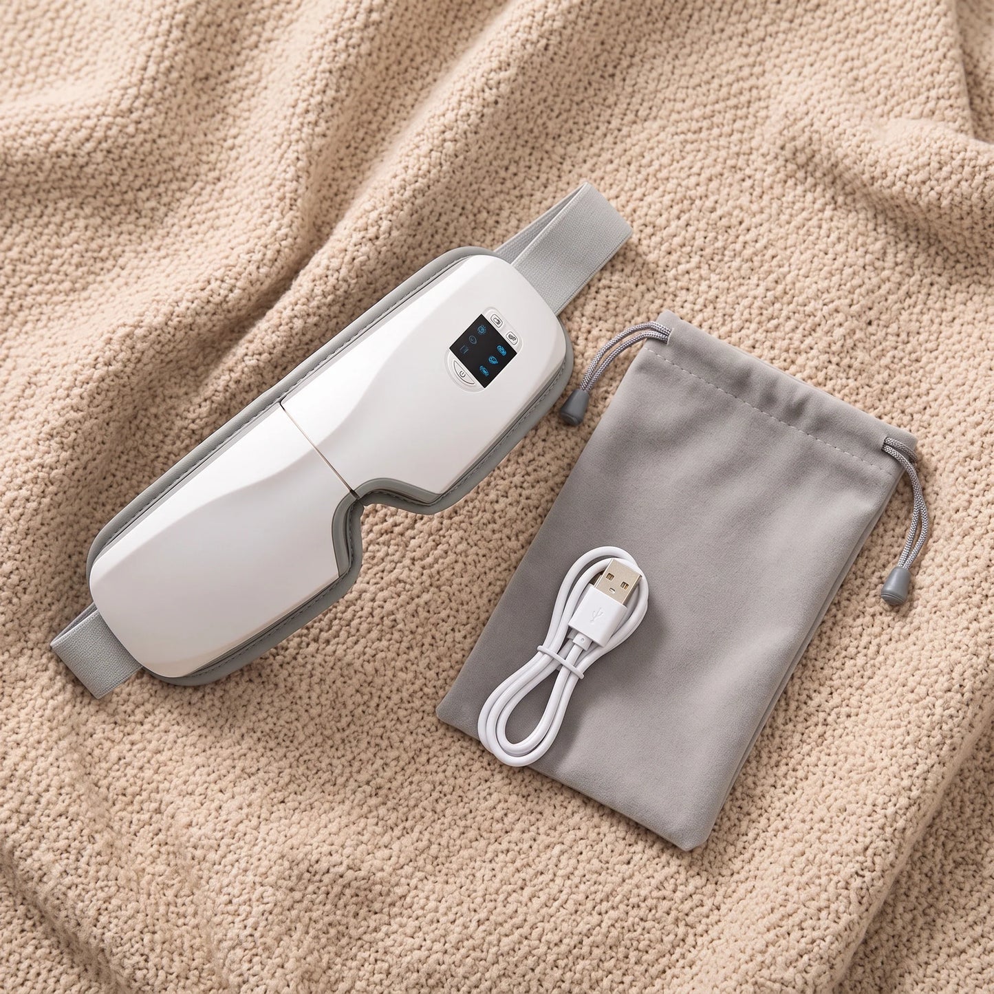 Eye Massager Heated Air Compression & Vibration