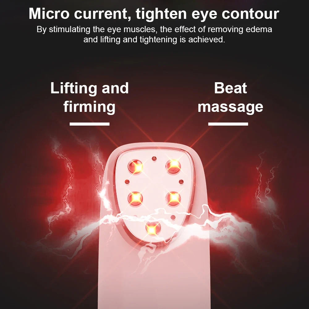 Eye Massager Pen RF & EMS Red Light