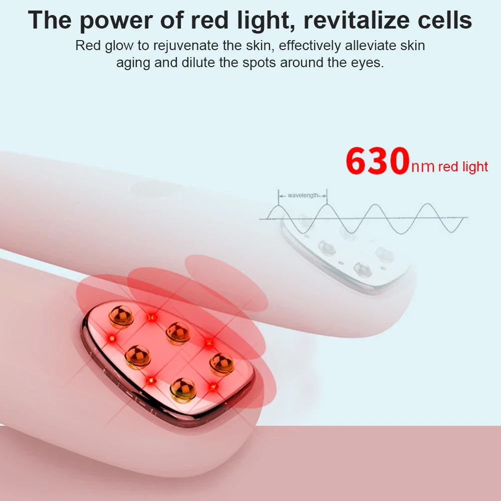 Eye Massager Pen RF & EMS Red Light