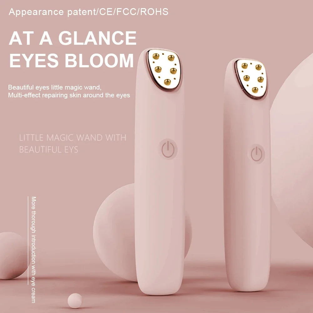 Eye Massager Pen RF & EMS Red Light