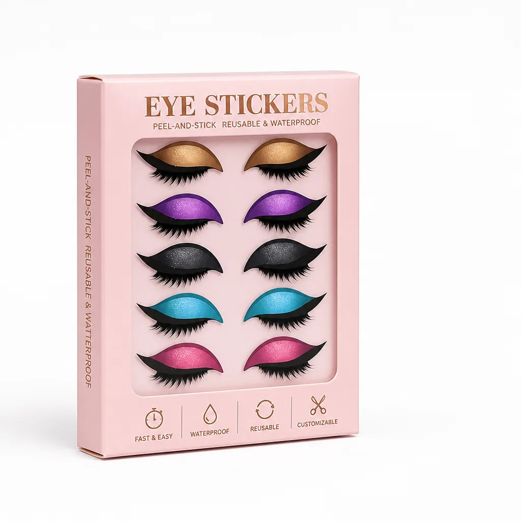 Eye Stickers Peel-And-Stick Reusable & Waterproof