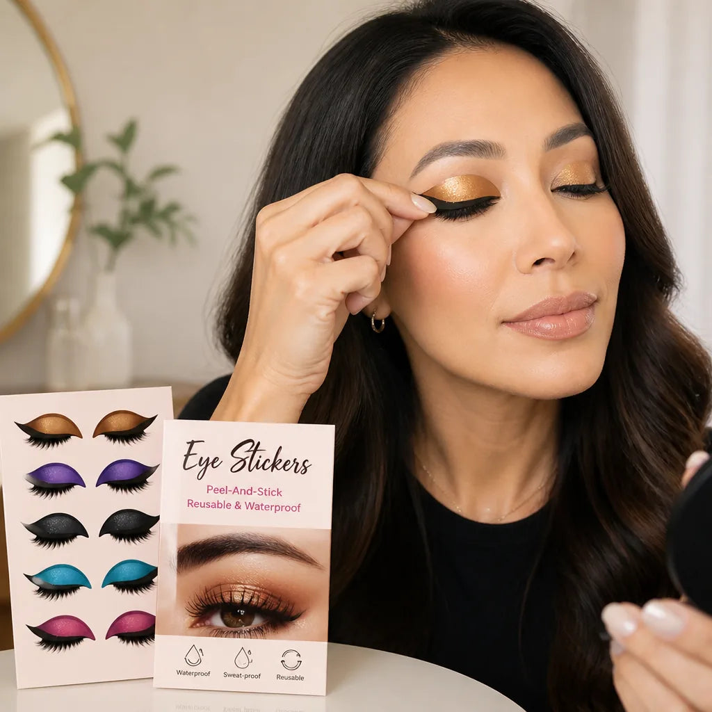 Eye Stickers Peel-And-Stick Reusable & Waterproof
