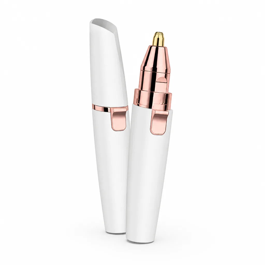 Eyebrow & Facial Trimmer Painless USB Rechargeable Travel Size