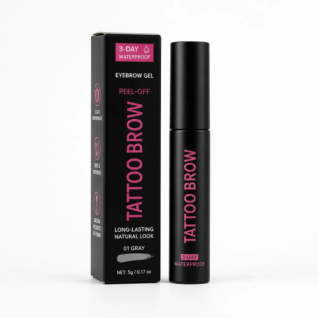 Eyebrow Gel Peel-Off Tattoo Tint Long-Lasting & Waterproof