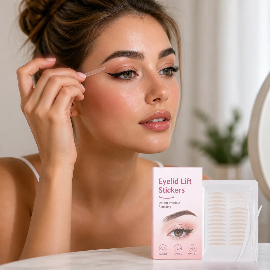 Eyelid Lift Stickers Instant Invisible Reusable Pack of 3
