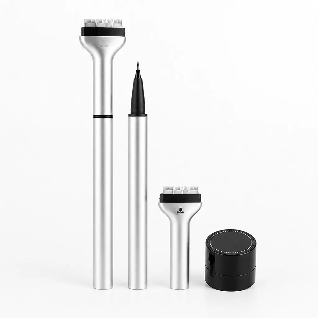 Eyeliner & Lower Lash Stamp Waterproof Smudge-Proof Fine-Tip